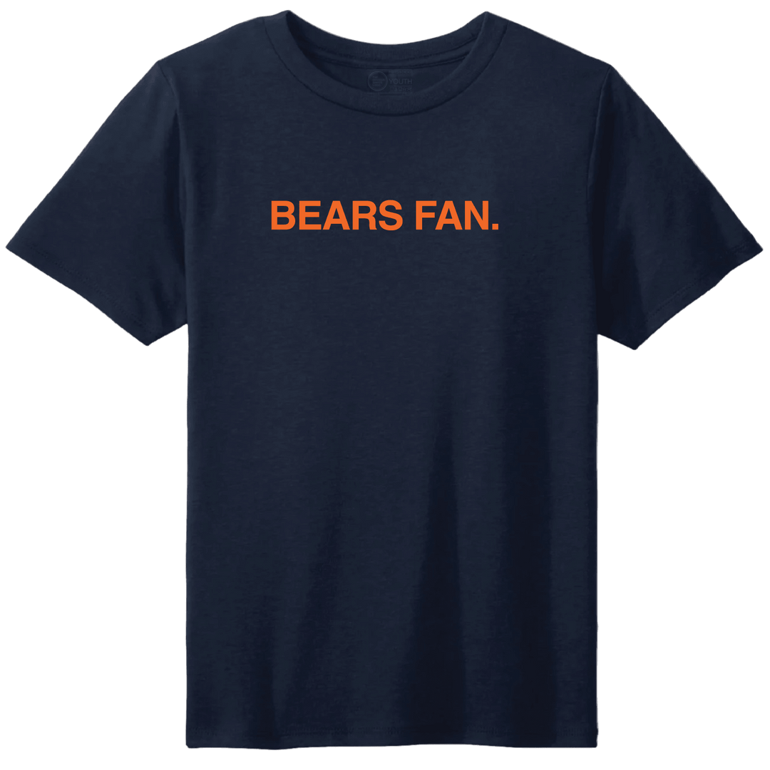 BEARS FAN. (YOUTH) - OBVIOUS SHIRTS