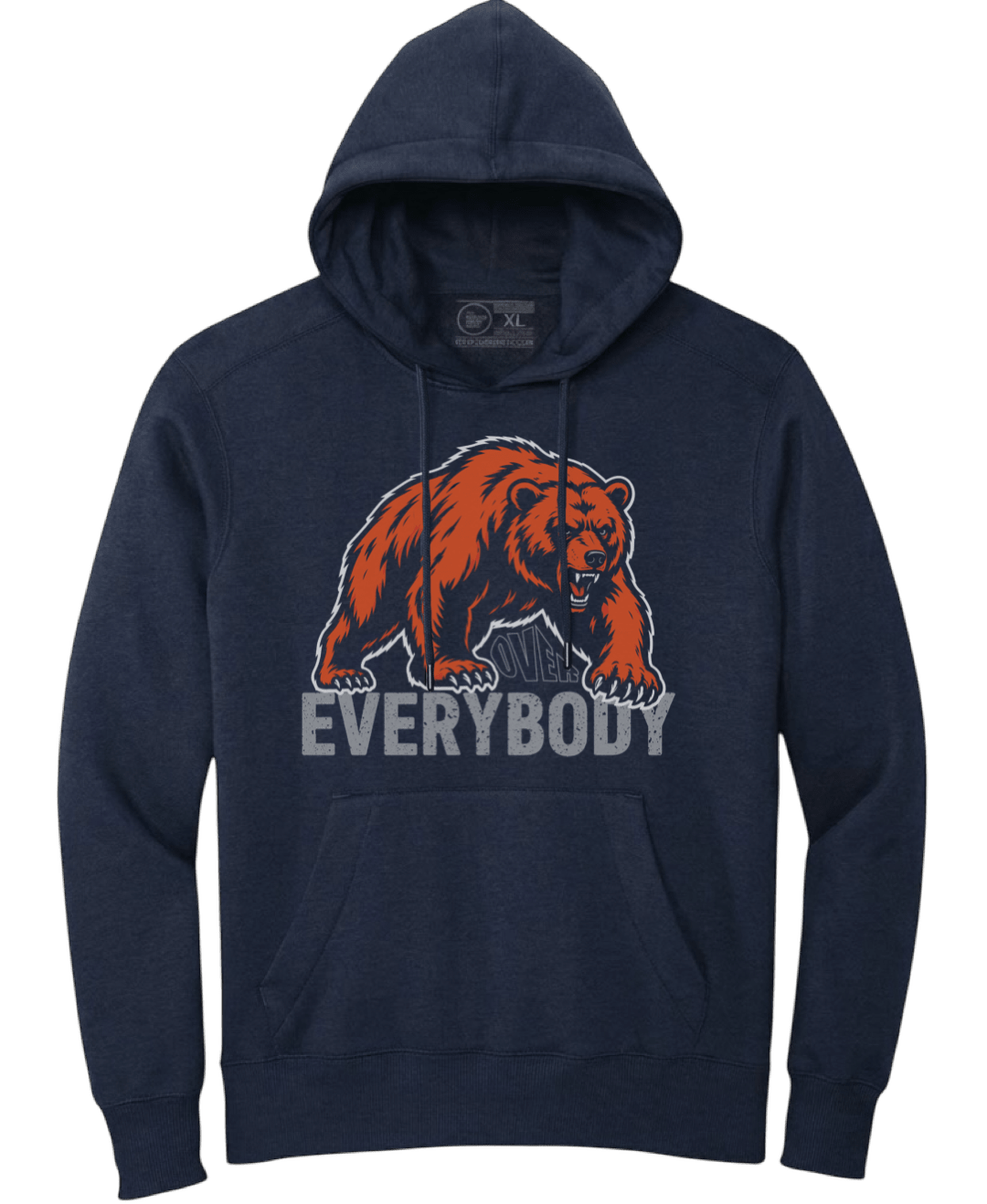 BEARS OVER EVERYBODY (HOODED SWEATSHIRT) - OBVIOUS SHIRTS