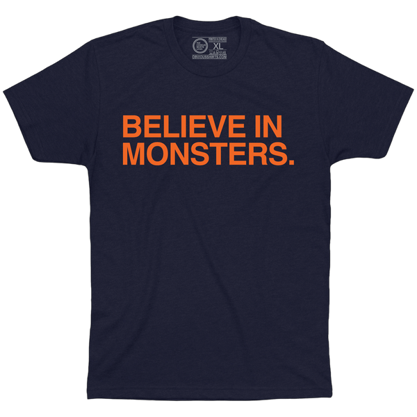 monsters t shirt BELIEVE IN MONSTERS
