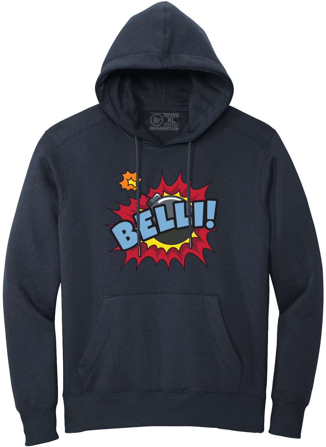 BELLI BOMB! (HOODED SWEATSHIRT) - OBVIOUS SHIRTS