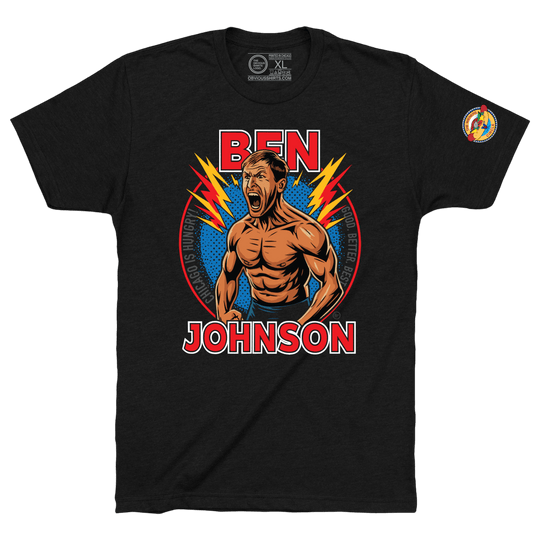 BEN JOHNSON SHIRTLESS. (100% DONATED) - OBVIOUS SHIRTS