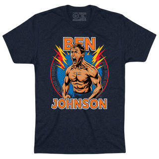 BEN JOHNSON SHIRTLESS. - OBVIOUS SHIRTS