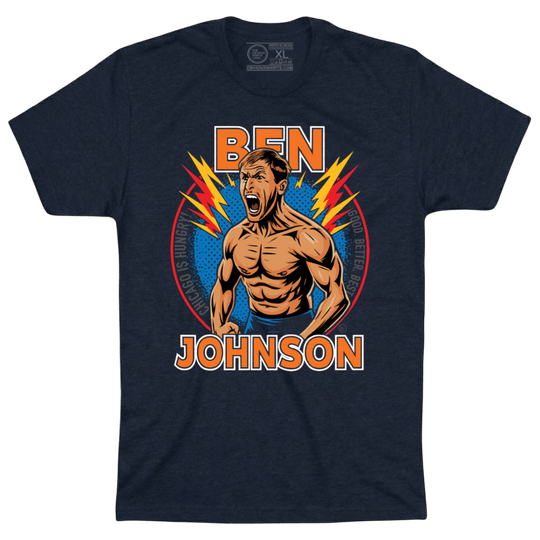 BEN JOHNSON SHIRTLESS. - OBVIOUS SHIRTS