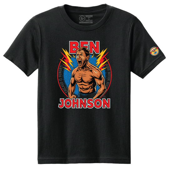 BEN JOHNSON SHIRTLESS YOUTH (100% DONATED) - OBVIOUS SHIRTS
