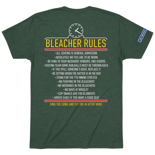 BLEACHER RULES - OBVIOUS SHIRTS