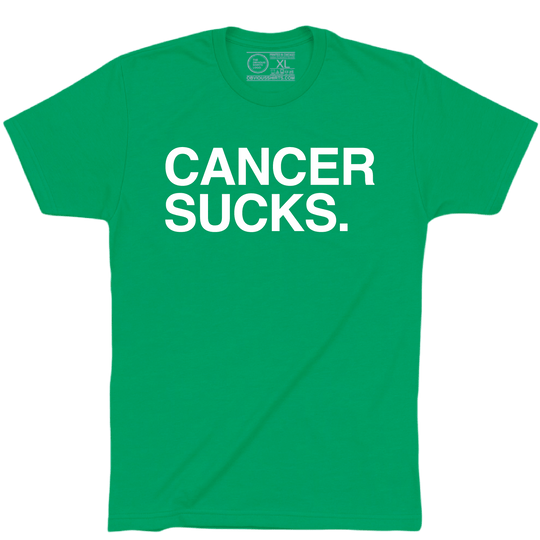 CANCER SUCKS. (100% DONATED) - OBVIOUS SHIRTS