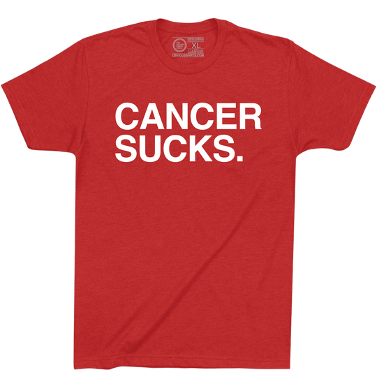 CANCER SUCKS. (100% DONATED) - OBVIOUS SHIRTS