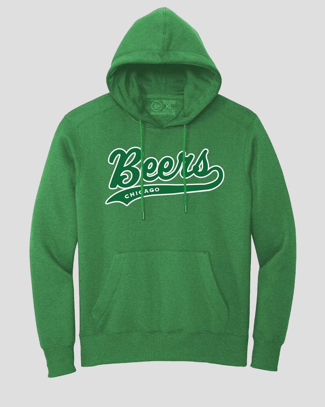 CHICAGO BEERS. (HOODED SWEATSHIRT) - OBVIOUS SHIRTS