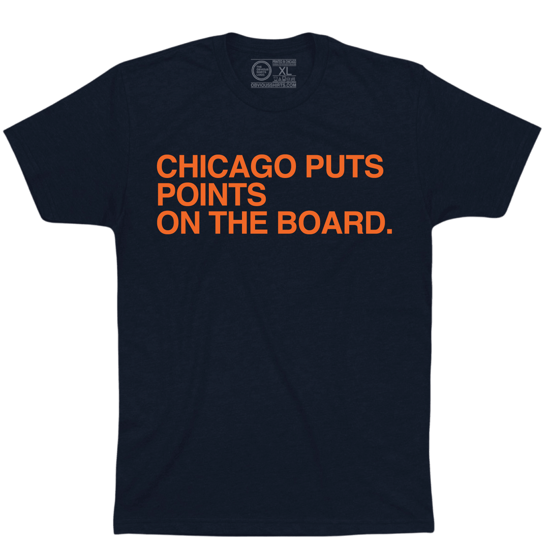 CHICAGO PUTS POINTS ON THE BOARD. - OBVIOUS SHIRTS