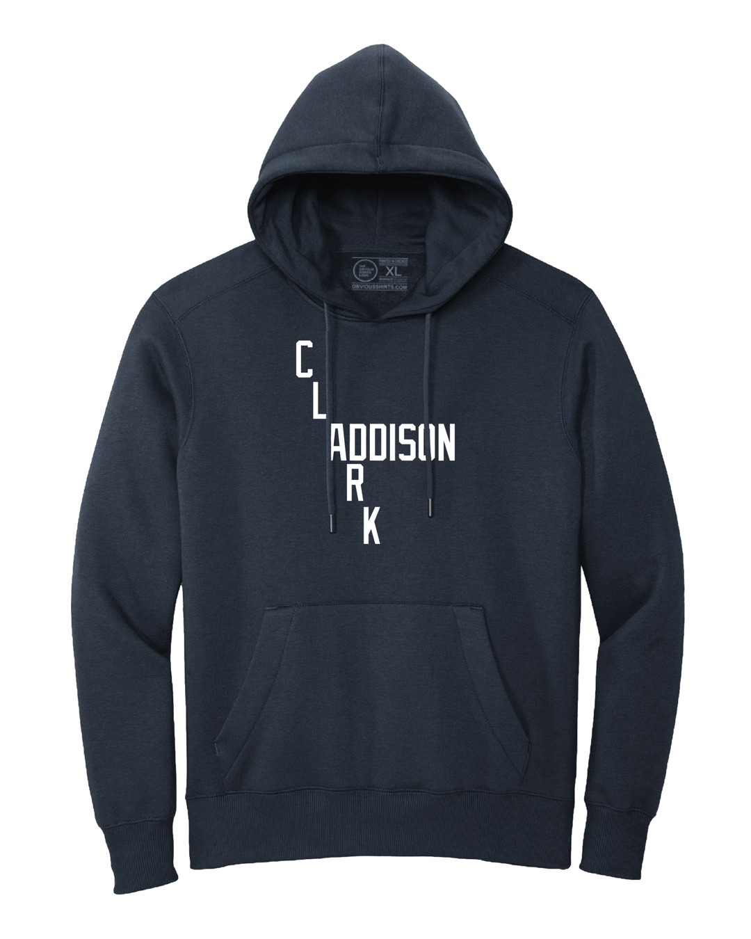 CLARK AND ADDISON (HOODED SWEATSHIRT) - OBVIOUS SHIRTS