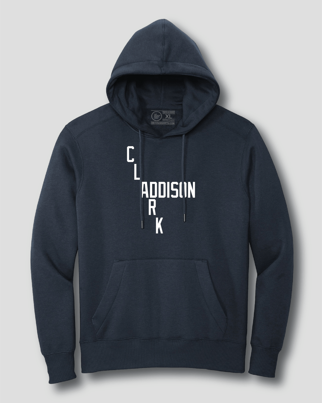 CLARK AND ADDISON (HOODED SWEATSHIRT) - OBVIOUS SHIRTS