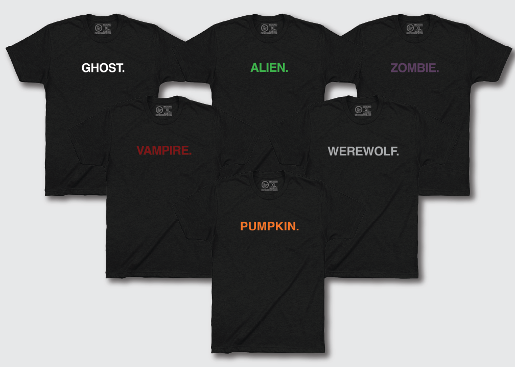 CREATE YOUR OWN LAZY HALLOWEEN COSTUME. - OBVIOUS SHIRTS