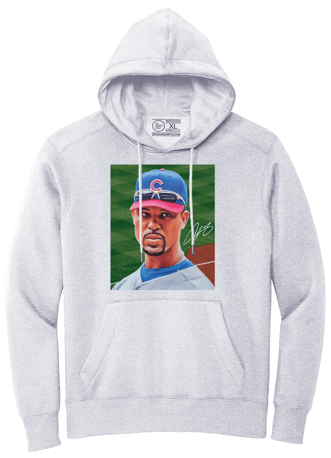 DERREK LEE PORTRAIT (HOODED SWEATSHIRT) - OBVIOUS SHIRTS