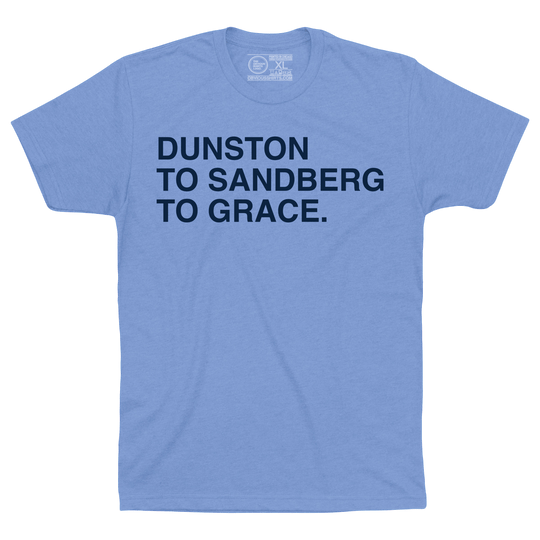 DUNSTON TO SANDBERG TO GRACE. - OBVIOUS SHIRTS