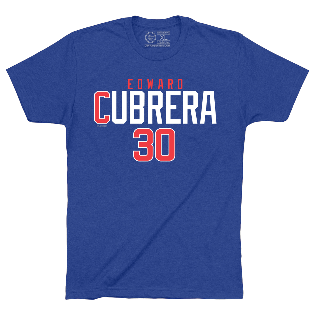 EDWARD CUBRERA 30. - OBVIOUS SHIRTS