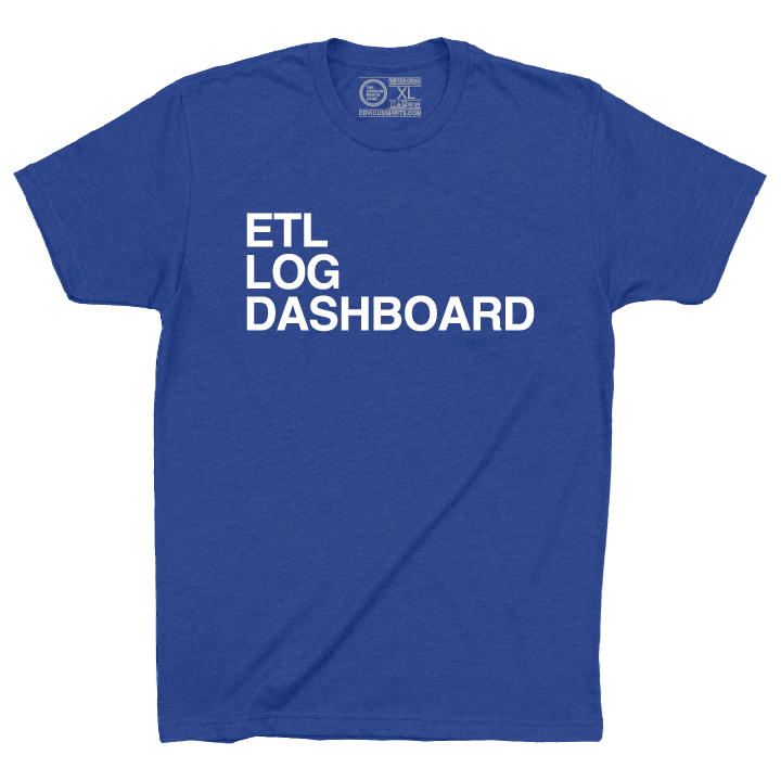ETL LOG DASHBOARD - OBVIOUS SHIRTS