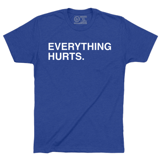 Everything Hurts shirt by Obvious Shirts
