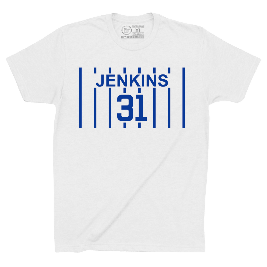 FERGIE JENKINS RETIRED 31 FLAG. - OBVIOUS SHIRTS