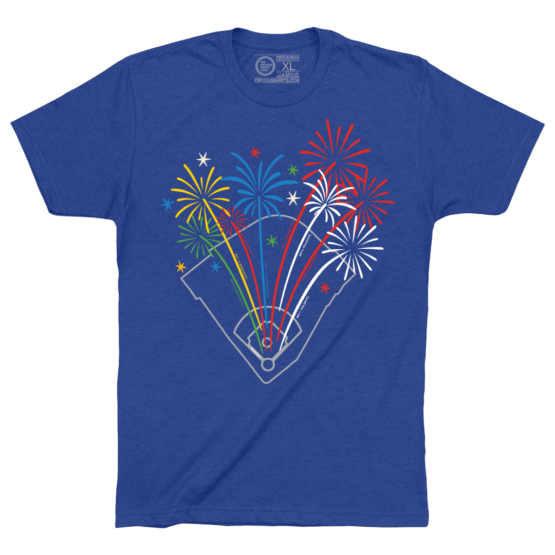 FIREWORKS ON THE 4TH OF JULY. - OBVIOUS SHIRTS