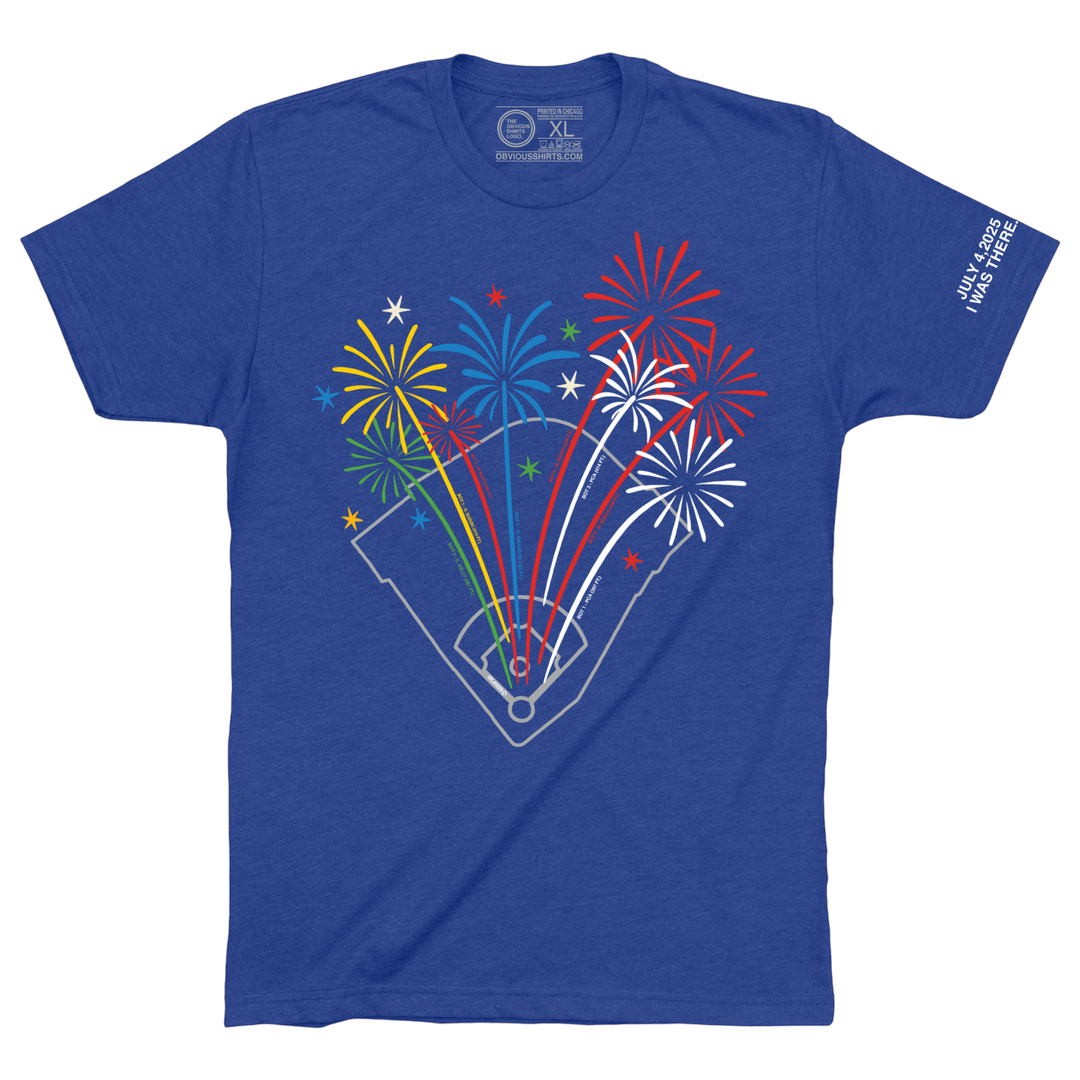 FIREWORKS ON THE 4TH OF JULY. - OBVIOUS SHIRTS