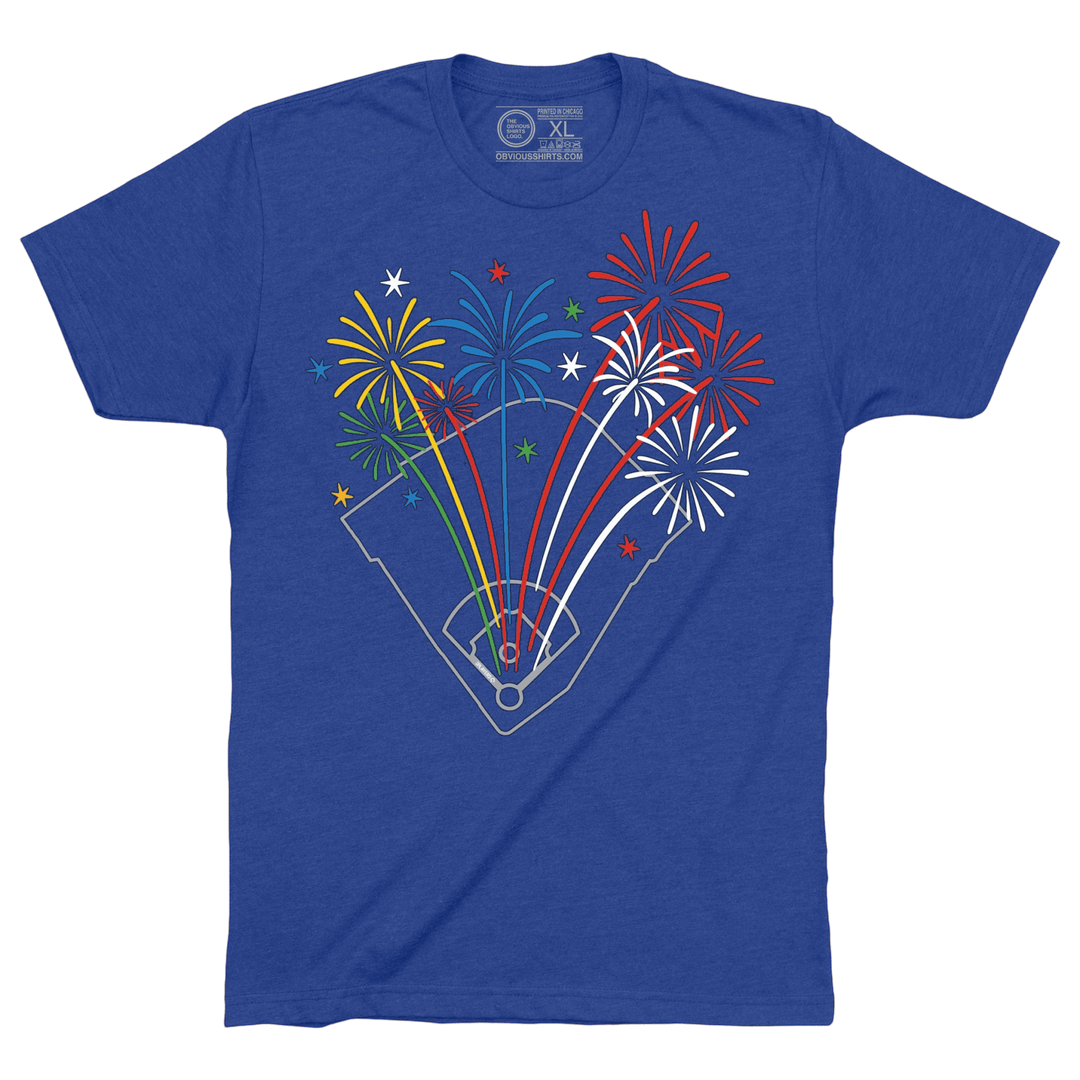 FIREWORKS OVER WRIGLEY (PRE-ORDER) - OBVIOUS SHIRTS