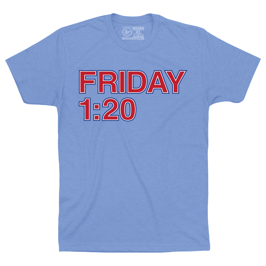 FRIDAY 1:20 (ELECTRIC BLUES) - OBVIOUS SHIRTS