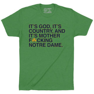 GOD, COUNTRY AND ND. - OBVIOUS SHIRTS