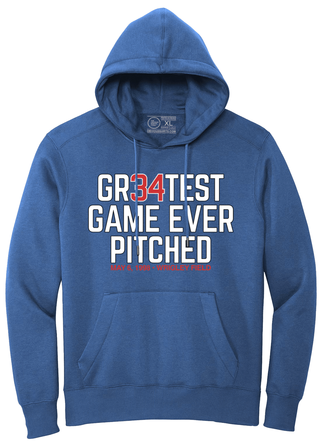 GR34TEST GAME EVER PITCHED. (HOODED SWEATSHIRT) - OBVIOUS SHIRTS