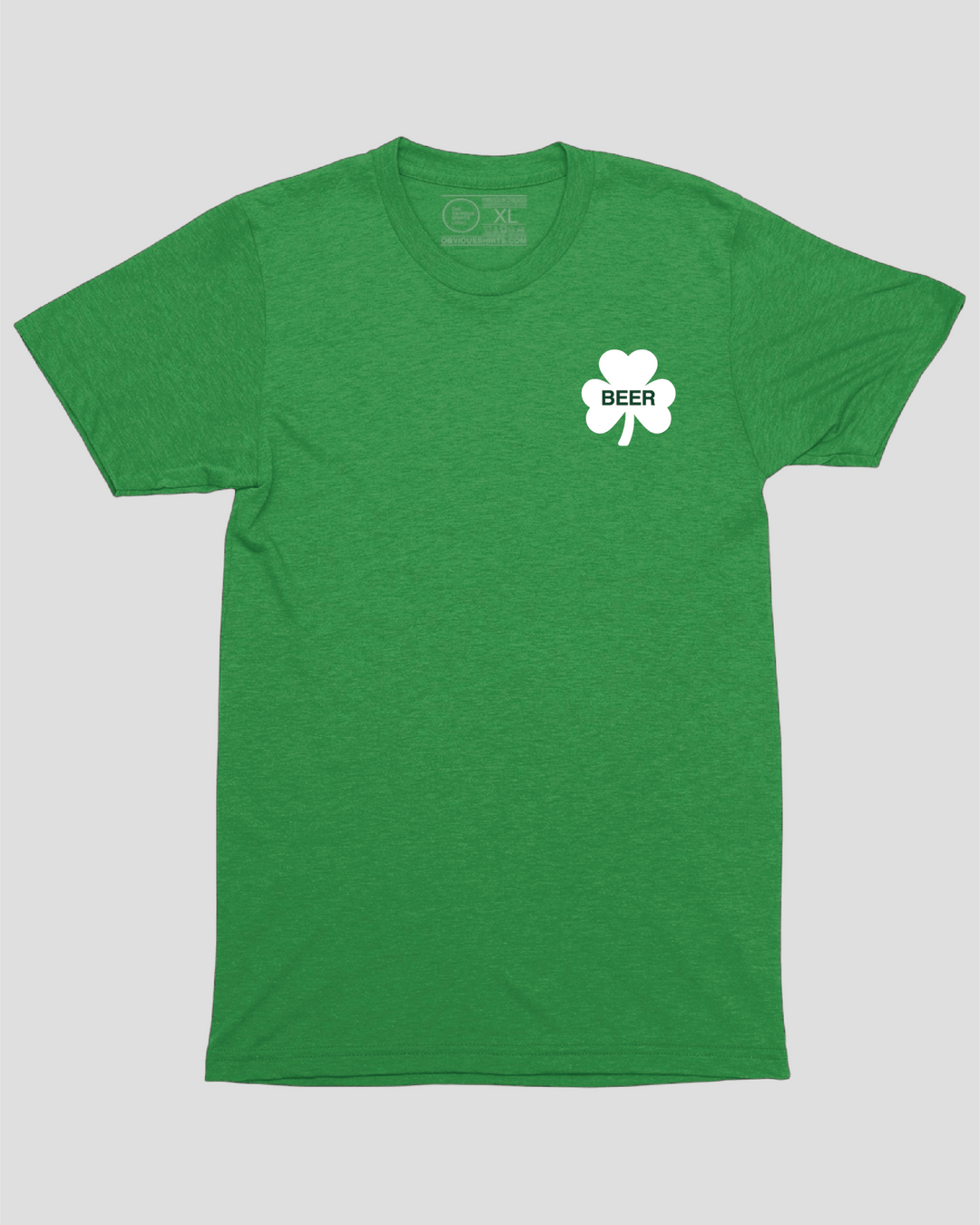 GREEN BEER CLOVER. - OBVIOUS SHIRTS