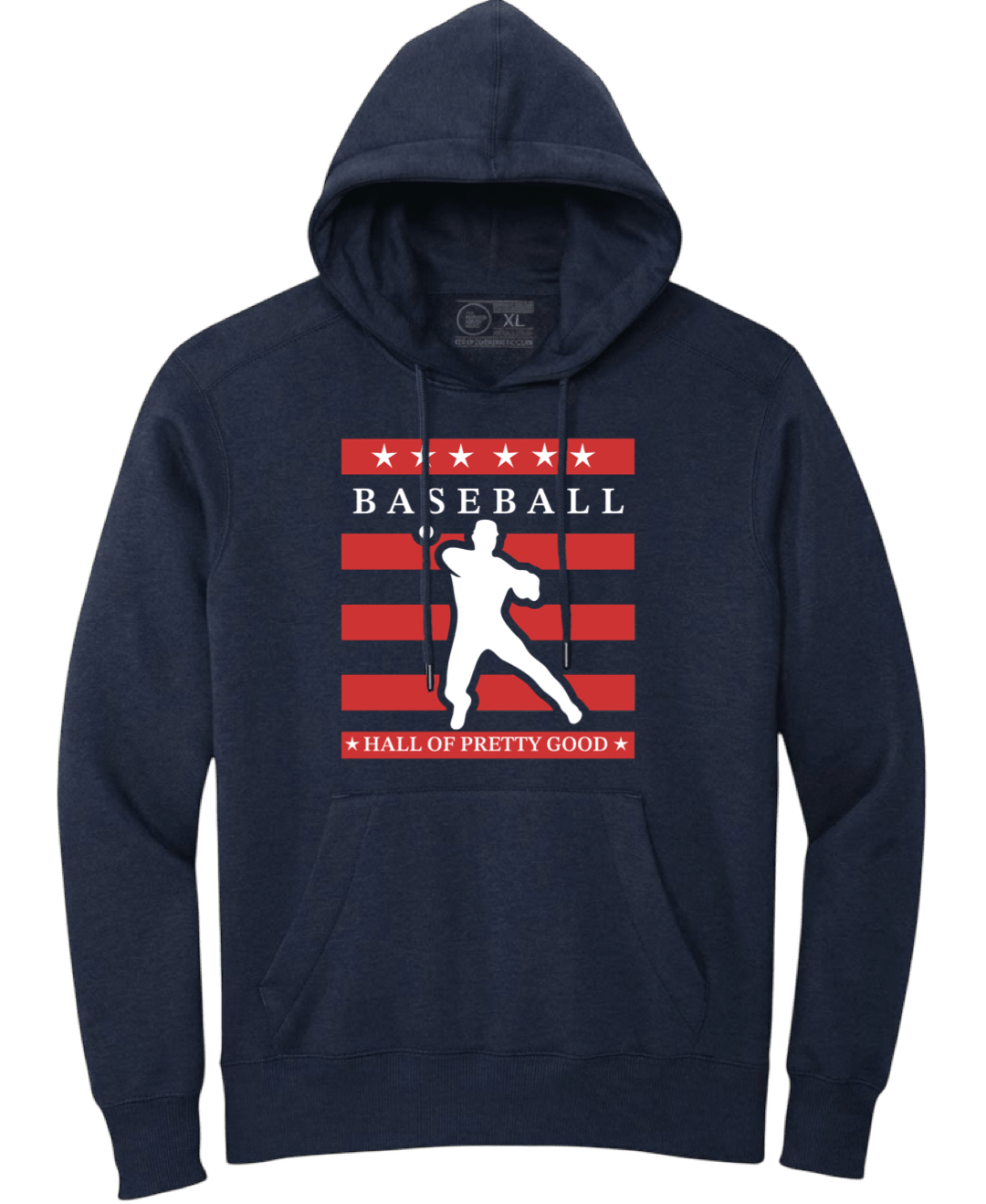 HALL OF PRETTY GOOD LOGO HOODIE. - OBVIOUS SHIRTS