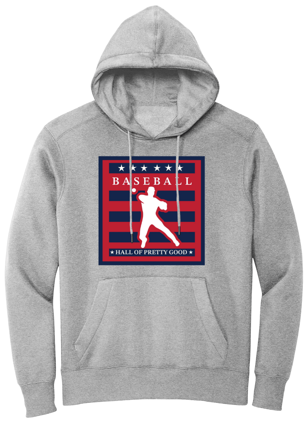 HALL OF PRETTY GOOD LOGO HOODIE. - OBVIOUS SHIRTS