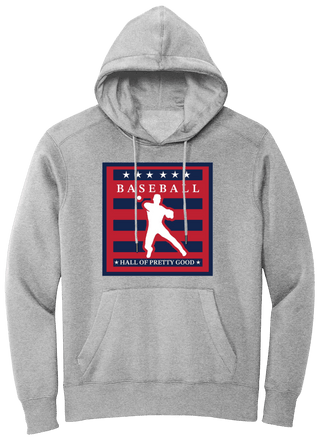 HALL OF PRETTY GOOD LOGO HOODIE. - OBVIOUS SHIRTS
