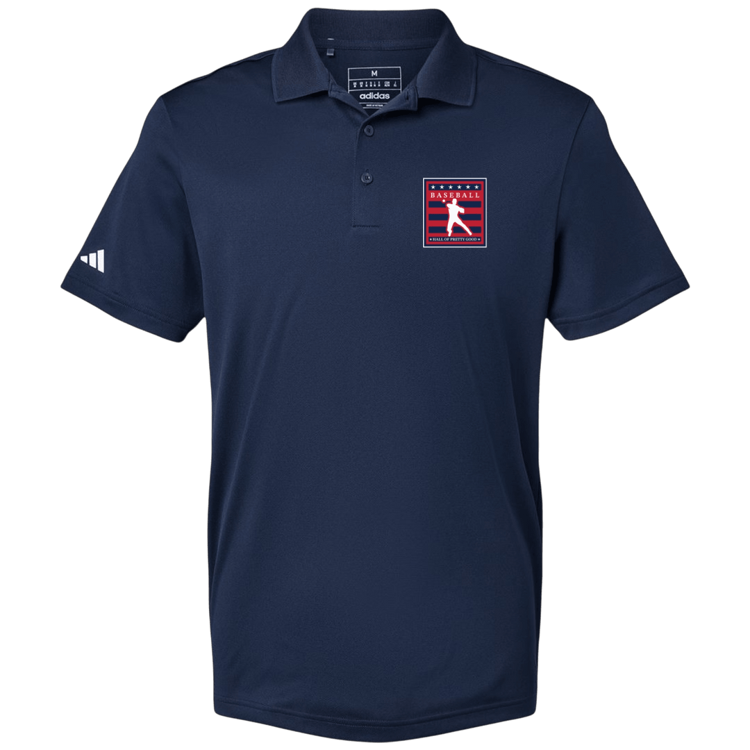 HALL OF PRETTY GOOD POCKET ADIDAS LOGO POLO. - OBVIOUS SHIRTS