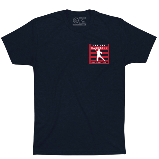 HALL OF PRETTY GOOD. (POCKET LOGO) - OBVIOUS SHIRTS