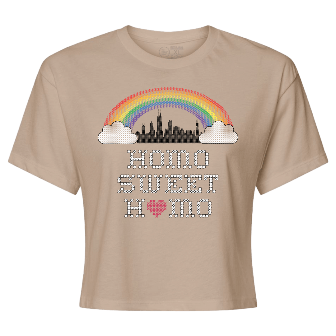 HOMO SWEET HOMO. (CROP TOP) - OBVIOUS SHIRTS