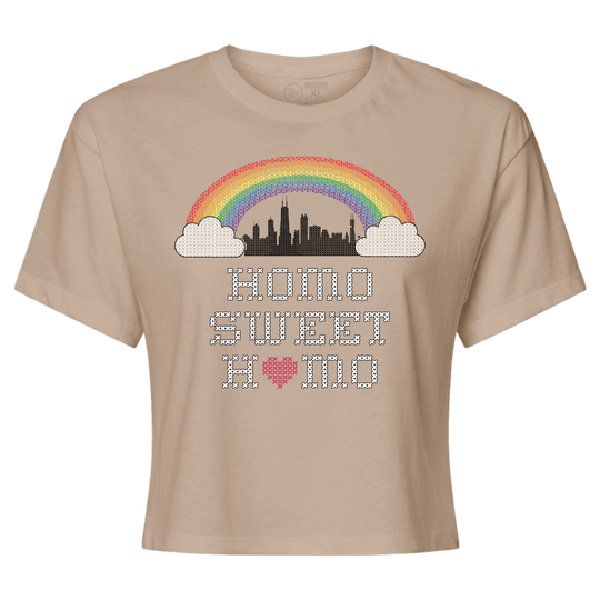 HOMO SWEET HOMO. (CROP TOP) - OBVIOUS SHIRTS