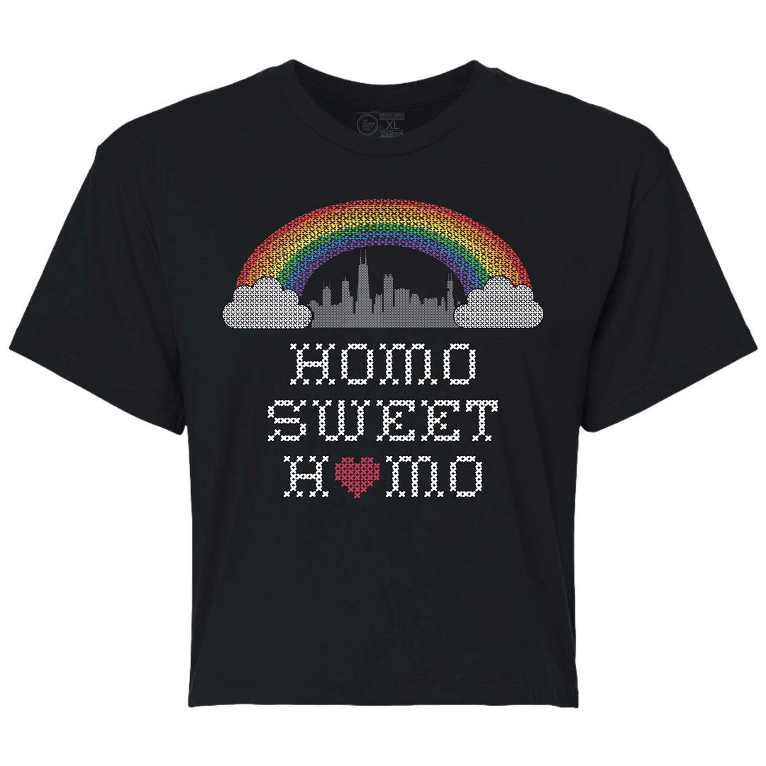 HOMO SWEET HOMO. (CROP TOP) - OBVIOUS SHIRTS