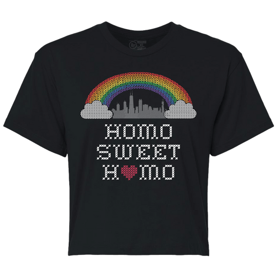 HOMO SWEET HOMO. (CROP TOP) - OBVIOUS SHIRTS