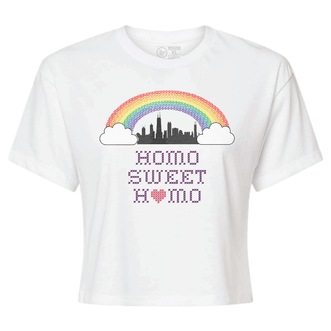 HOMO SWEET HOMO. (CROP TOP) - OBVIOUS SHIRTS