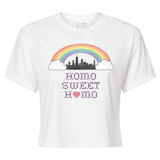 HOMO SWEET HOMO. (CROP TOP) - OBVIOUS SHIRTS
