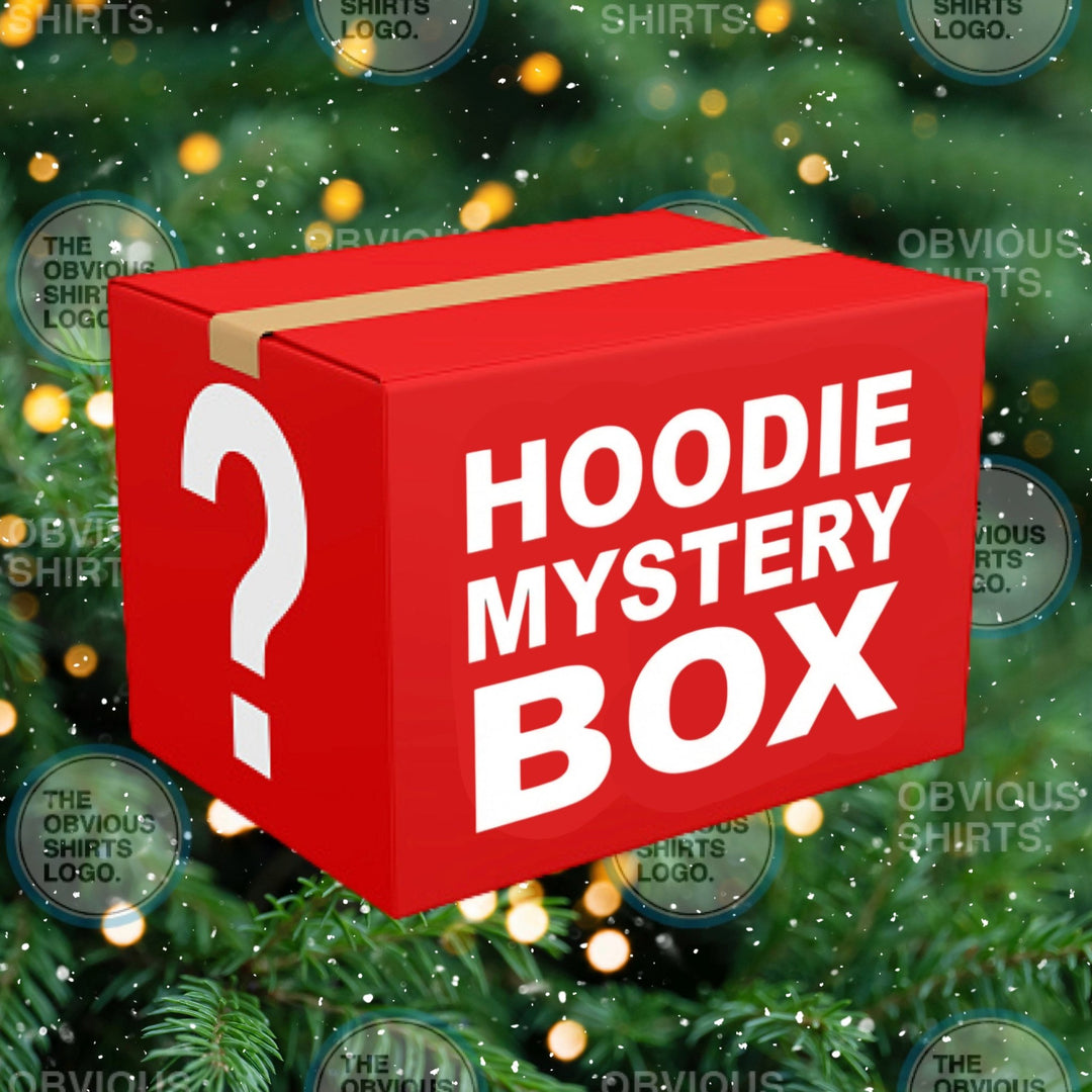 HOODED SWEATSHIRT OBVIOUS SHIRTS MYSTERY BOX! - OBVIOUS SHIRTS