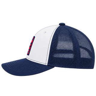HoPG LOGO SNAPBACK HAT (WHITE/NAVY) - OBVIOUS SHIRTS