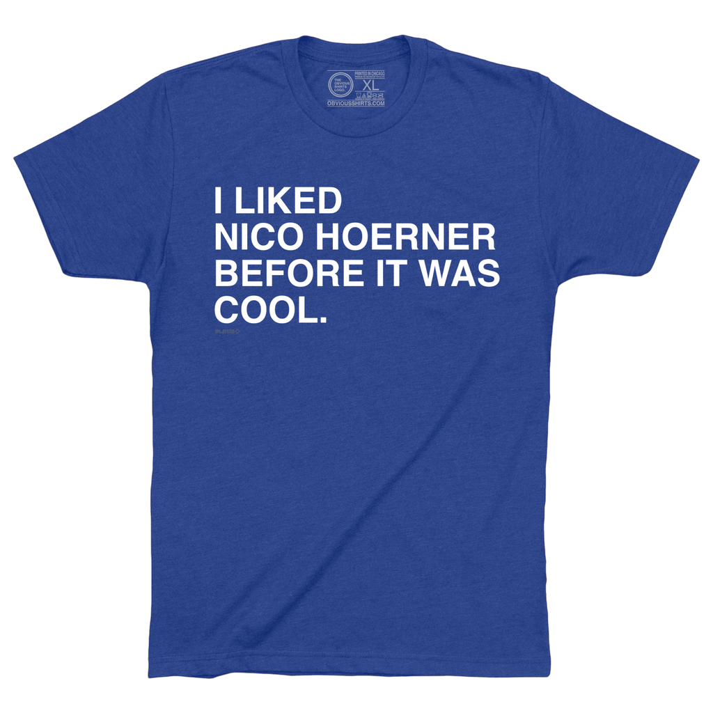 I LIKED NICO HOERNER BEFORE IT WAS COOL. | OBVIOUS SHIRTS.