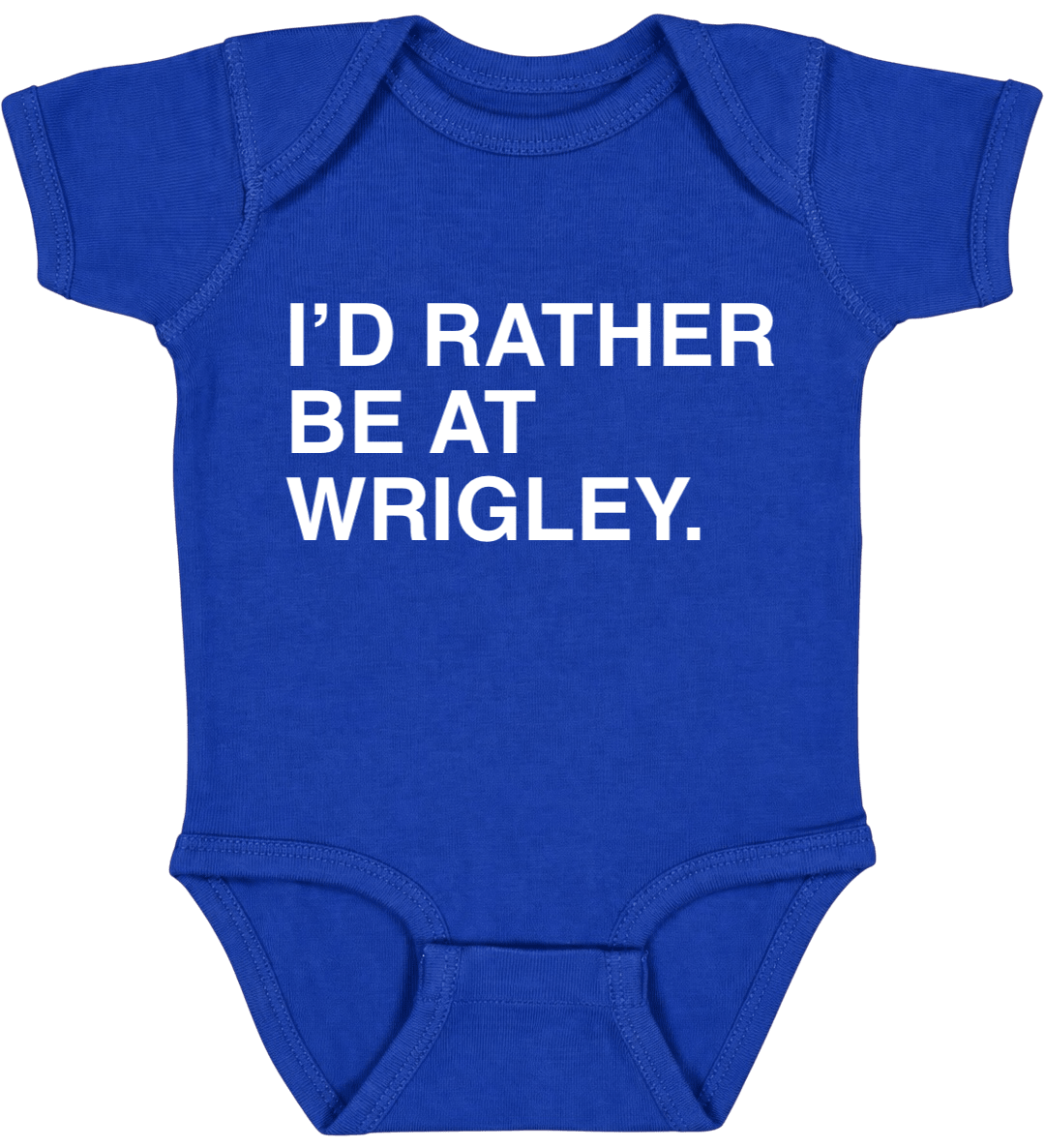 I'D RATHER BE AT WRIGLEY (BABY) - OBVIOUS SHIRTS