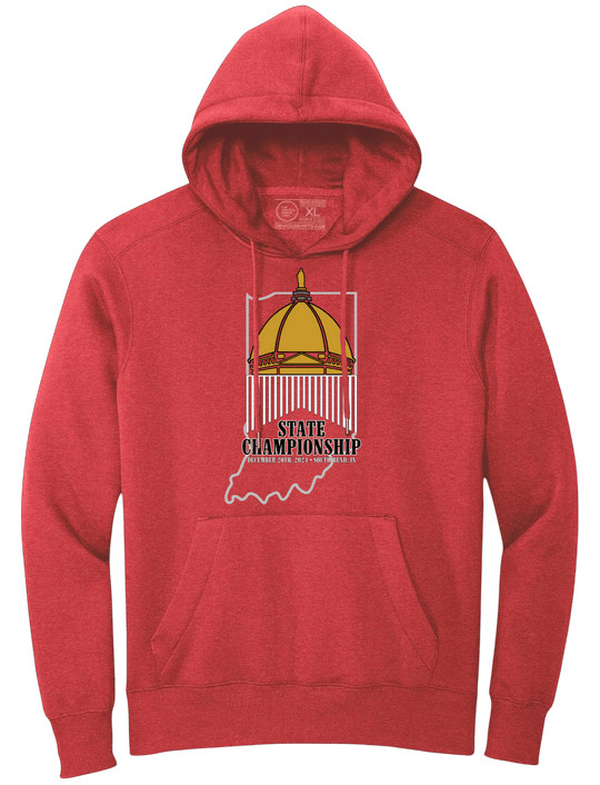 INDIANA STATE CHAMPIONSHIP GAME. (HOODED SWEATSHIRT) - OBVIOUS SHIRTS