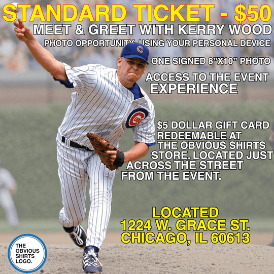 KERRY WOOD MEET AND GREET 2026 - OBVIOUS SHIRTS