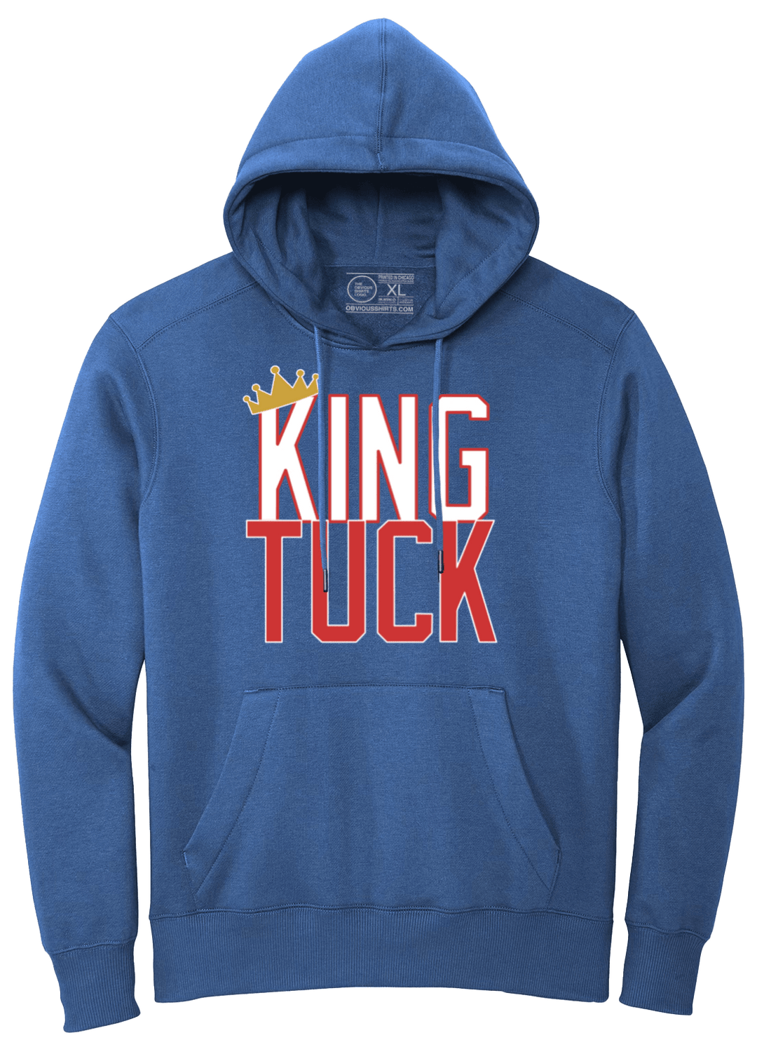 KING TUCK. (HOODED SWEATSHIRT) - OBVIOUS SHIRTS