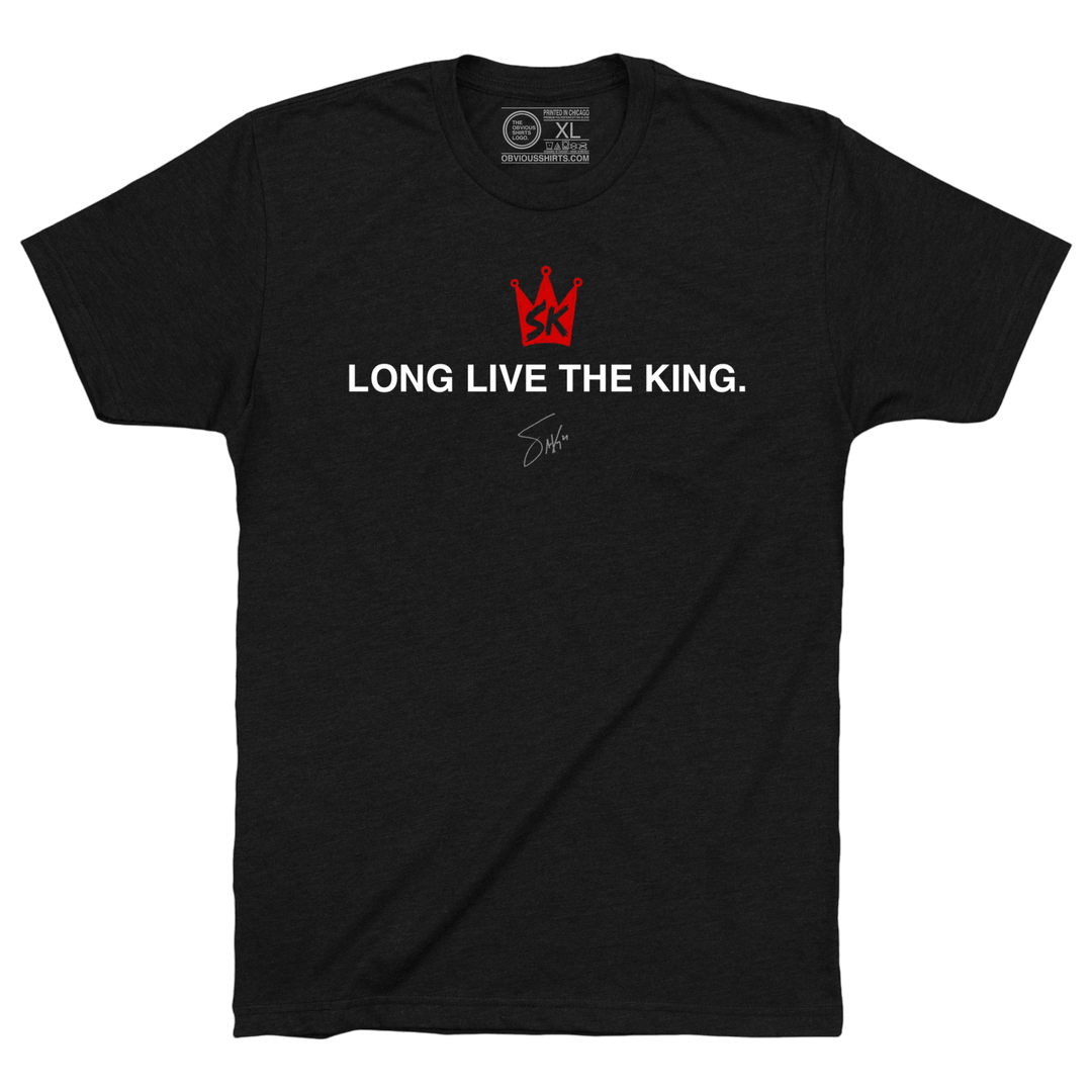 LONG LIVE THE KING. (100% DONATED) - OBVIOUS SHIRTS