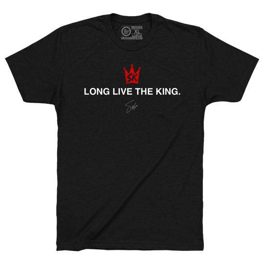 LONG LIVE THE KING. (100% DONATED) - OBVIOUS SHIRTS