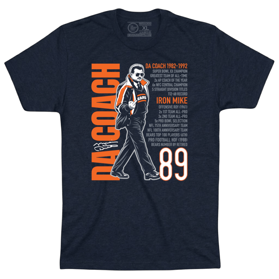 MIKE DITKA'S CAREER ACCOMPLISHMENTS. - OBVIOUS SHIRTS